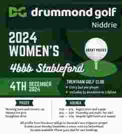 Drummond Golf Niddrie 4BBB Stableford