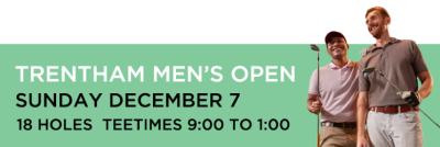 Mens 18-hole Open, Sunday December 7